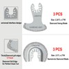 LABOFiC 6Pcs Diamond Oscillating Blades, Universal Grout Oscillating Multi Tool