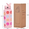 Water Bottle 32 Oz for Travelers Insulated Metal Bottle with