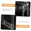 NOLITOY Bathroom Countertop Shelf Transparent Storage Organizer for Cosmetics Toiletries