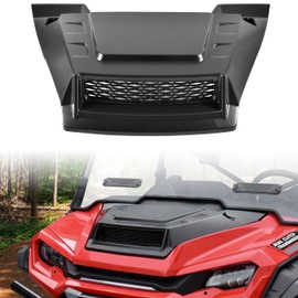 KEWISAUTO Turbo Hood Scoop with Grille for 2016-2024 Honda Pioneer 1000 3P 5P 6P, Sport Hood Scoop with Mesh for Honda Pioneer 1000-3 1000-5 1000-6 2016-2024 Accessories