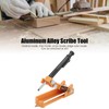 Multifunction Scribing Tool Construction Pencil Aluminum Alloy DIY Woodworking Marking