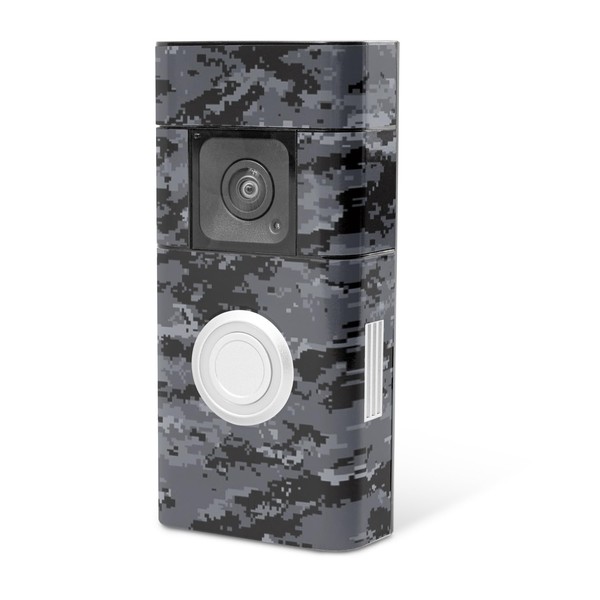 MightySkins Skin Compatible with Ring Video Doorbell Plus - Digital