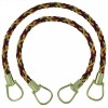 DecoPro Wine Gold Lt Green 18" Rope Tiebacks Autumn Leaves