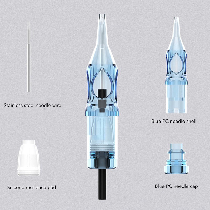 10pcs Cartridge Needles Set Professional Salon Stainless Steel Disposable Cartridge