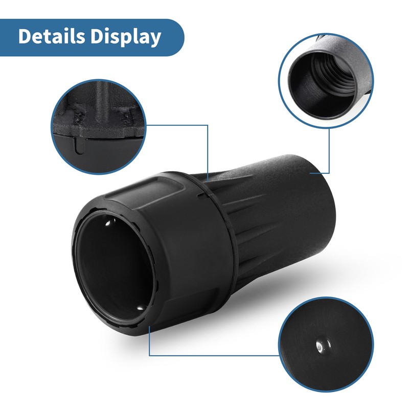 DWV9000 Universal Quick Connector, 1-1/4 Inch Dust Collection Adapter Fits