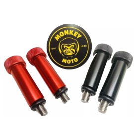 Honda 2018-2025 Honda Monkey Seat Bolts Kit NO TOOL NEEDED Z125 CNC aluminum/stain