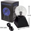 4 Inch Plasma Globe Nebula Thunder Lightning, Plasma lamp for