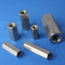 Threaded Sleeves M6 x 40 Hexagonal Stainless Steel A2 (VPE = 10 Pieces) | Hex Sockets M6 x 40 | Long Nuts | Spacers | Shield Holder | Connecting Nuts | Spacer Nuts | Connection Sleeves
