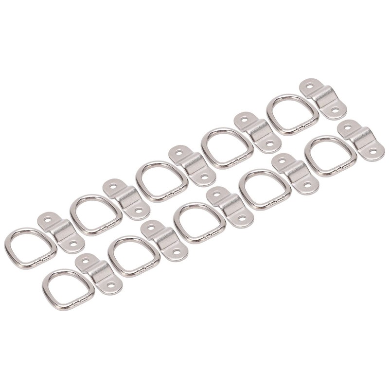Anclaje de amarre en D, 10 anclajes de amarre multifunción