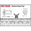 MonsterBolts - 5/16"-18 x 1 1/2" Button Head Socket Cap