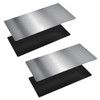 HIKUDIY 2PCS Flex Build Plate, Spring Steel Flexible Plate Flex