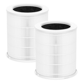 JISIZKY Replacement Air Filter AP401 AP402 AP403 Compatible With Dayette AP401 AP402 and JOWSET AP402 AP403 AIR Purifier,H13 True HEPA Activated Carbon Filter(2-Pack)