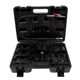 Fizzvex 24pcs Professional Pneumatic Diesel Injector Puller Air Vibration Injector Removal Tool Kit Set Replacement for Common Rail Injectors That Have Solenoid or Screw Connections