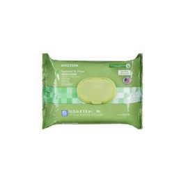 McKesson Flushable Personal Wipes Disposable Washcloths XL, 7.5 x 12.5"  - Fresh Scent - Case of 576