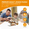 Wooden Puzzles for Adults, 500 Pieces Gnome Puzzle for Adults