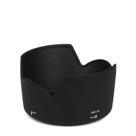 Lens Hood Compatible with Nikon AF-S DX 55-200 G ED f/4-5.6 HB-34