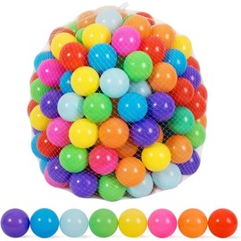 Ball Pit Balls 400 Count,8 Bright Colors 2.2 Inch
