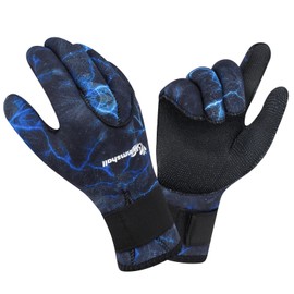 3 mm Neoprene Gloves, Warming Diving Gloves, Wetsuit Gloves for Men and Women, Non-Slip Neoprene Gloves for Diving, Surfing, Kayaking, Snorkelling, Sailing, Boating