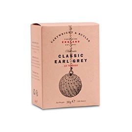 Cartwright & Butler Earl Grey Tea Teabags in Carton, Pack of 12