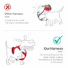 PoyPet No Pull Dog Harness, [Release on Neck] Reflective Adjustable