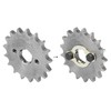 F FIERCE CYCLE Fitting Screw Metal Titanium Tone Motorcycle Sprocket