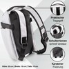 Valkental - 3-in-1 Bicycle Bag for Pannier Rack - 10L