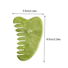 Mikinona Scalp Comb Massager Hair Scalp Massager Tool Guasha Massage Spa Tool Random Color