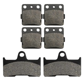 Road Passion Front & Rear Brake Pads for Yamaha 660 Grizzly 660 YFM660 YFM660F YFM660FA YFM660FAH YFM660FAHD YFM660FAHW YFM660FG YFM660FGH YFM660FH 2002 2003 2004 2005 2006 2007 2008