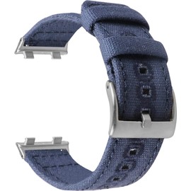 Shieranlee Compatible with Oppo watch 1 46mm strap,Soft Woven Nylon Replacement Band with Adjustable Closure