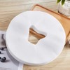 Disposable beauty bed face hole cover pad sheet 100 sheets 2ea