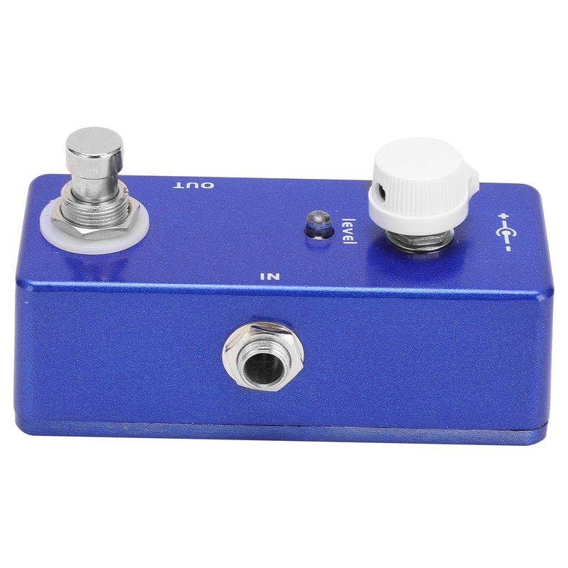 Guitar Effect Knob Control Adjustable Booster Pedal with DIP Switch