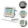 GRIRIW Touch Screen Food Thermometer Digital Thermometer for Cooking Accurate