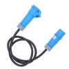 Camping Adapter Cable Male to Female 16A Coupling High Current