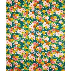 100% Cotton Flannel Fabric Sold by The Yard 1 Yard = 36 in. Length (Girl Power Floral)