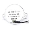 Akozon 220-240V AC Synchronous Motor, 1Pc Gear Motor 4W CW/CCW,