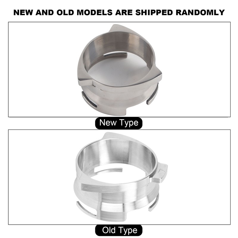 54mm Hands Free Dosing Funnel Stainless Steel Coffee Powder Dosing