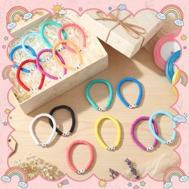 Landical 30 Pcs Six Seven Stretch Bracelets Bulk Funny 6 7 Bracelet for Girls Boys Funny 67 Meme Bracelets Six Seven Party Favors Stuffer Gift for Student