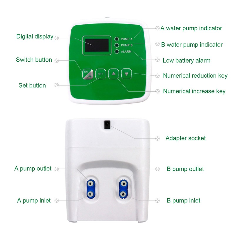 Automatic Watering System USB Intelligent Garden Irrigation Watering Timer 100‑240V