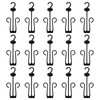 LIOOBO Pack of 15 Shoe Display Hook Shoes Drying Rack