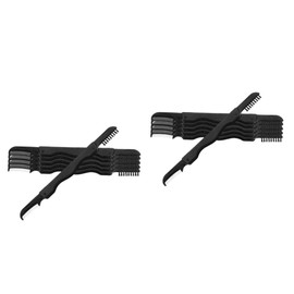 NOLITOY 12 Pcs Eyelash Comb and Eyebrow Brush Eyelash Brush Brow Comb for Eyebrows Eyelash Comb Brush Eyebrow Brush and Comb Eye Brow Brush Comb Brow Combs for Eyebrows Plastic Black