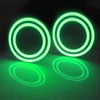 Ourbest El Neon Sheet Light for Masks, 2Pcs Circle Ring