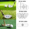 Golf Impact Tape Labels 150 PCS, Golf Impact Stickers for