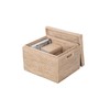 KOUBOO La Jolla Rattan Box Basket - Wicker Storage Basket