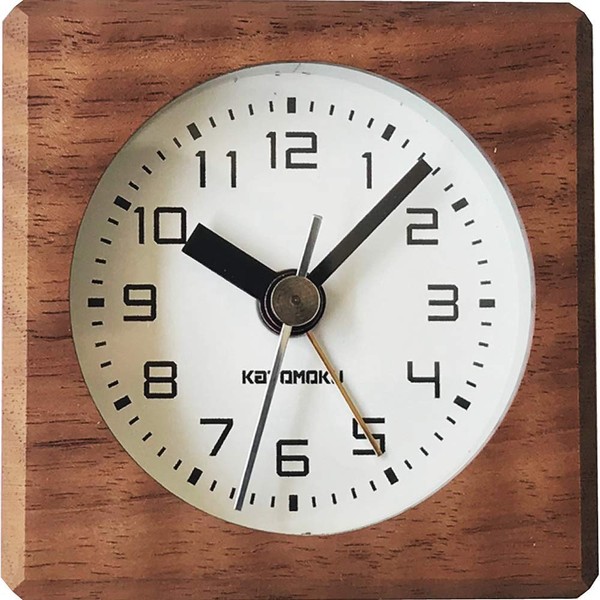 KATOMOKU Alarm Clock 7 Walnut km-100WA Alarm Clock