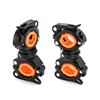 QWORK Pack of 2 Bicycle Light Holders, 360° Rotatable Light