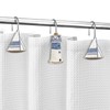 Sunlit Nautical Shower Curtain Hooks, Home Decorative Coastal Shower Curtain