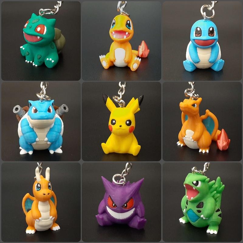 Poké Pal Keychains:_Vaporeon
