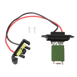 Motoforti HVAC Blower Motor Resistor Heater Blower Resistor for Renault Twingo II CN0 2007-2011 Metal ABS No.7701067951 Black