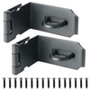 Sayayo Door Hasp Latch Lock 4 Inch Right Angle Padlock