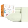100% Organic Cotton Sheets - Crisp and Cooling Percale Weave,
